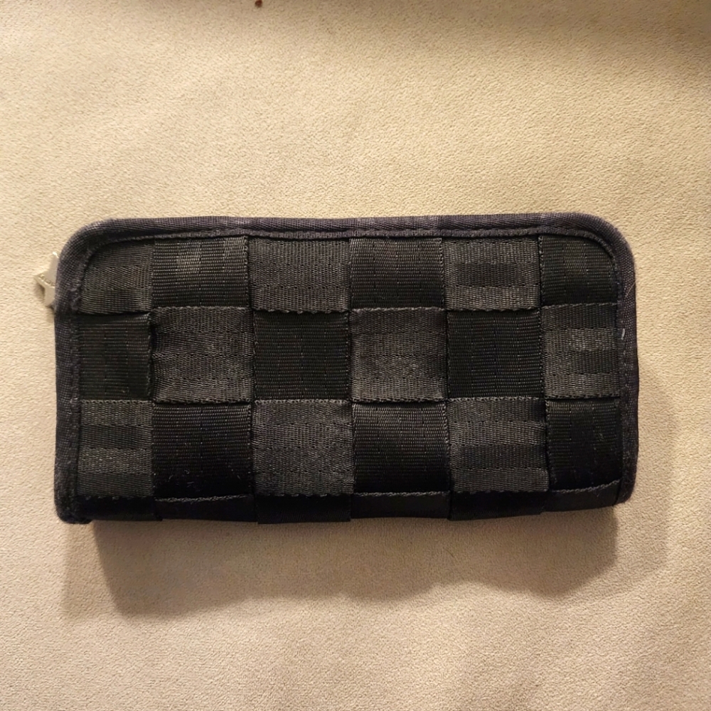Harvey's Seatbelt black full wallet Vintage star